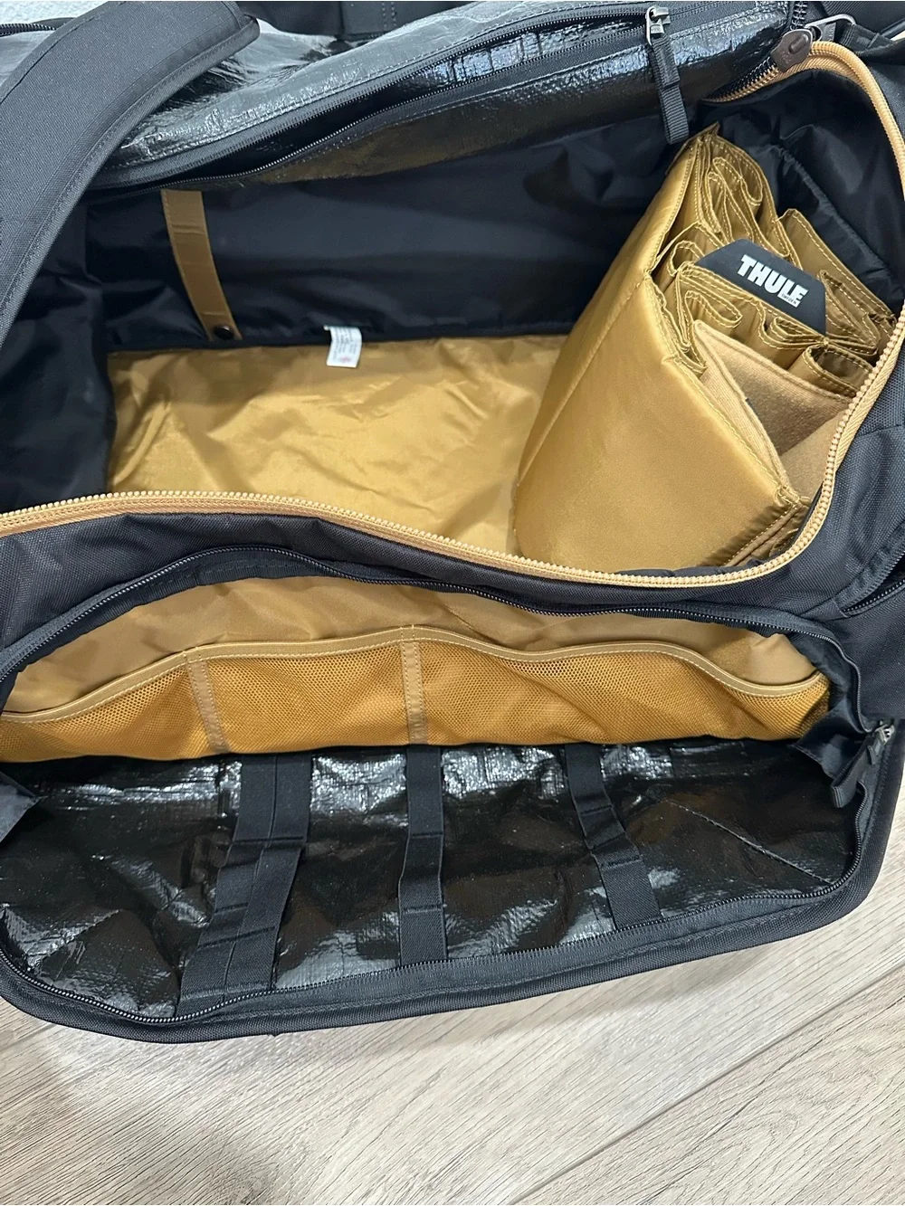 Thule RoundTrip 55L Bike Duffle Bag REI biking gear bag endurance cycling